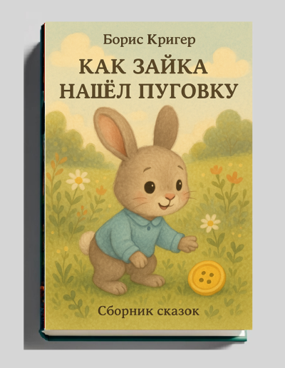 Кригер Борис – Как Зайка нашёл пуговку (Сборник аудиосказок )